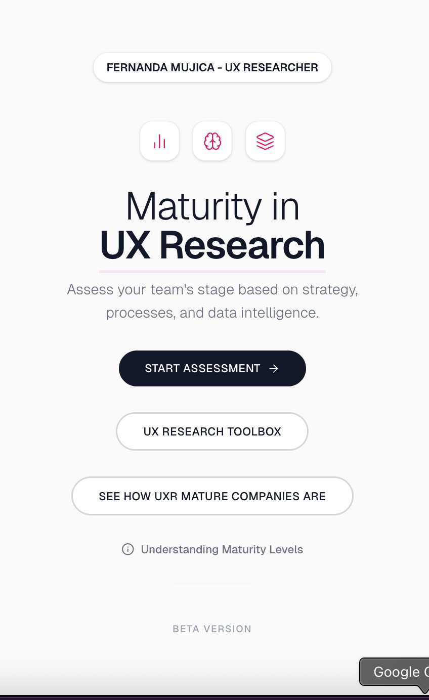 Discover your UX Research maturity level